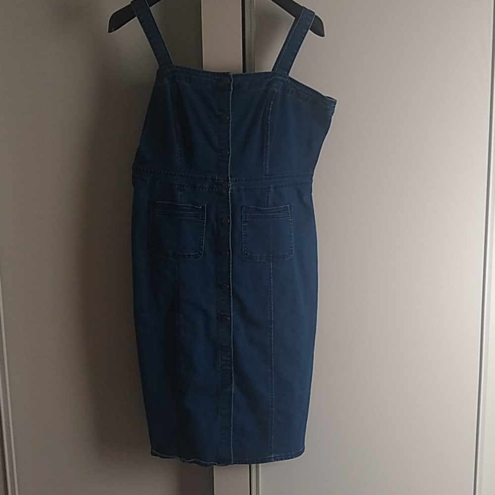 Denim dress